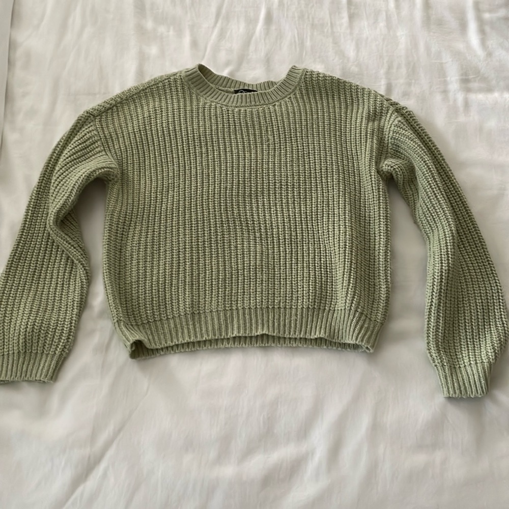 Green sweater